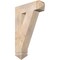 Ekena Millwork Traditional Arts & Crafts Smooth Bracket, Douglas Fir, 5 1/2"W x 22"D x 34"H BKT06X22X34TRA03SDF - alternate 1